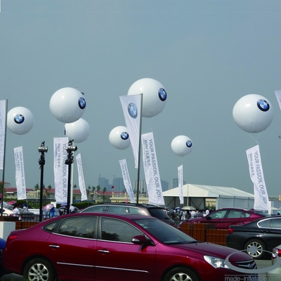 Gewaltige Außenwerbung aufblasbare Helium-Raketenballon Helium-Nummer Ballons für Dekoration