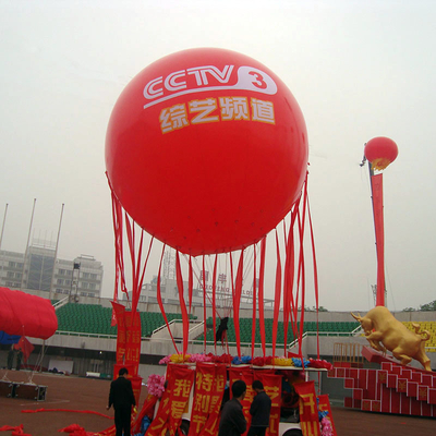 Custom-Logo günstiger Preis Riesenballon Werbung Helium zu Ballons aufblasen