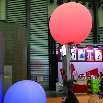 Aufblasbare Mond aufblasbare Dekorationen aufblasbare Ballon mit LED-Beleuchtung im Inneren Party Ballon für Konzertdekorationen
