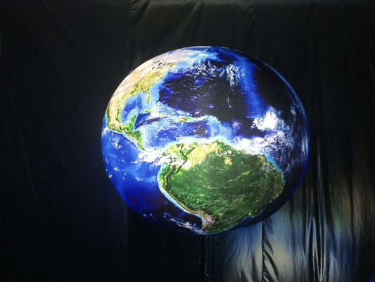 4m Aufblasbare Werbeballons TPU Riesenplanetenballons