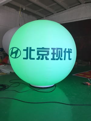 4m Aufblasbare Werbeballons TPU Riesenplanetenballons