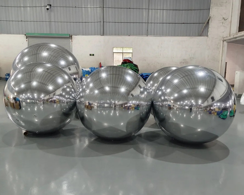 ODM Große Werbeballons Außen Flotter Silber Riese
