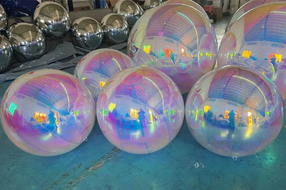 Festival Riese Aufblasbare Spiegelkugel Kommerzielle Dekoration PVC