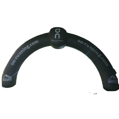 Promotion UV-Druck Logo gedruckt Oxford Custom Aufblasbare Bogen Riesen Aufblasbare Bögen mit LED-Licht