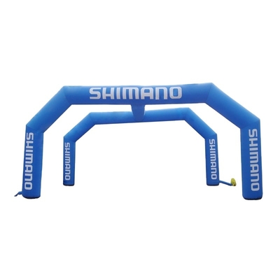 Großartige Qualität Outdoor Sport Startlinie Druck Oxford Werbung aufblasbare Bogen