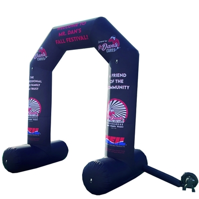 Customized Brand Logo Werbung Outdoor Gebraucht OEM Größe Billiger Preis Aufblasbogen zum Verkauf