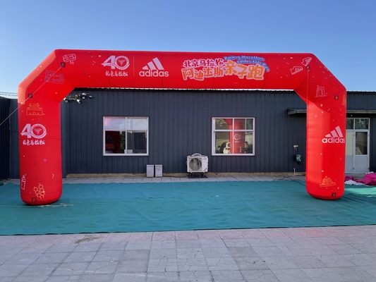 Gate Race Display Sport Air Arch Recycle Custom Printed Logo Arch Für Veranstaltungen Werbewerbung Aufblasbar