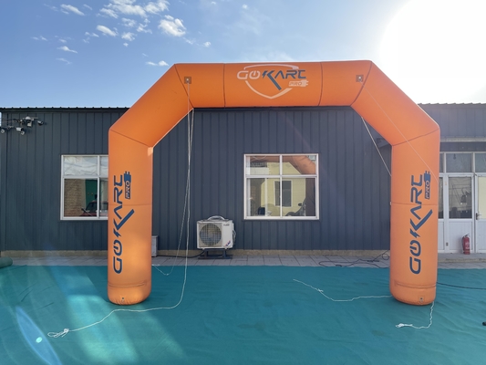Gate Race Display Sport Air Arch Recycle Custom Printed Logo Arch Für Veranstaltungen Werbewerbung Aufblasbar