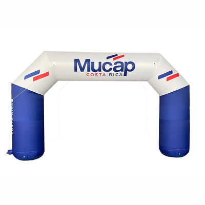 Custom Logo Professioneller Exporthersteller Werbung Laufveranstaltungen Druckbogen Tor Aufblasbare Rennbogen