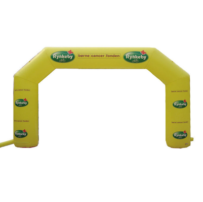 Custom Logo Großes Rennen Hochzeit aufblasbare Ziellinie Bogen Party für Outdoor-Veranstaltung