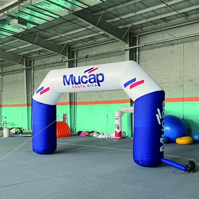 Fabrik Custom Outdoor Sport Eingang aufblasbare Werbebögen Rennen aufblasbare Stern Ziellinie aufblasbare Torbogen