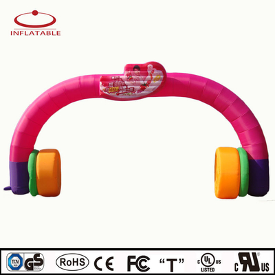 Hot Sale Marathon aufblasbare Bogen UV-Druck Logo gedruckt Oxford Custom Riesen aufblasbare Bögen