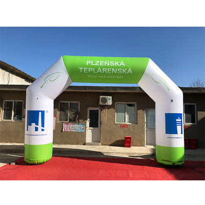 Customized Logo Event Gebraucht Fabrikpreis Aufblasbares Tor Aufblasbarer Werbebogen zum Verkauf