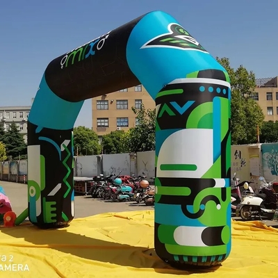 Außen Eingangsbogen Aufblasbare Rennen Start Ziellinie Aufblasbare Bogen für Werbeveranstaltung