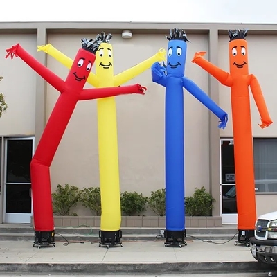 Outdoor OEM Logo Werbung PVC aufblasbare Tube Man Oxford aufblasbare Sky Air Tänzer