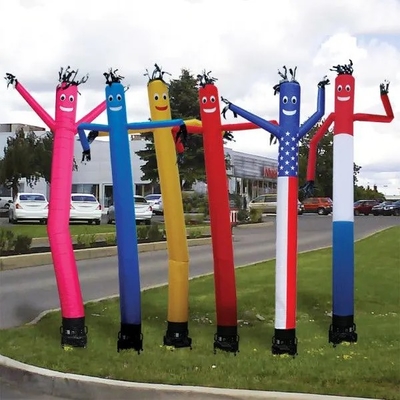Outdoor OEM Logo Werbung PVC aufblasbare Tube Man Oxford aufblasbare Sky Air Tänzer