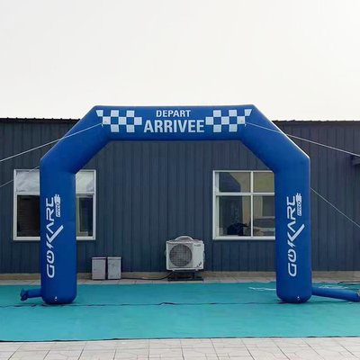 Hochwertiges Custom Logo Drucken Werbung Aufblasbare Bogen für Sport-Themenveranstaltung