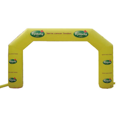 Hochwertiges Custom Logo Drucken Werbung Aufblasbare Bogen für Sport-Themenveranstaltung
