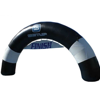 Außenveranstaltung OEM Logo Druck Wasserdicht Start Willkommen Finish Gate Rennen Sport Luft aufblasbare Bögen