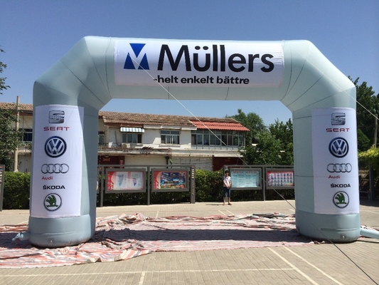 Hochwertige Outdoor-Promotion-Themenveranstaltung aufblasbare Bogen Sport Werbebogen