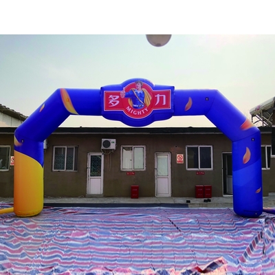 Hochwertige Outdoor-Promotion-Themenveranstaltung aufblasbare Bogen Sport Werbebogen