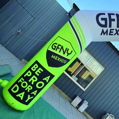 Werke in Tianyili Großhandelspreis Logo anpassen Größe 5m aufblasbarer Bogen