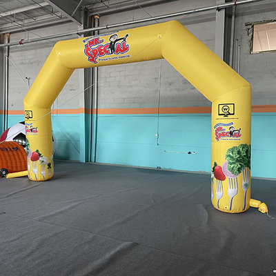 Aufblasbarer Blow Up Archway OEM Rennen Finish Line Arch Für Sportveranstaltungen