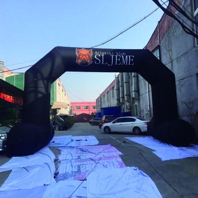 Aufblasbarer Blow Up Archway OEM Rennen Finish Line Arch Für Sportveranstaltungen