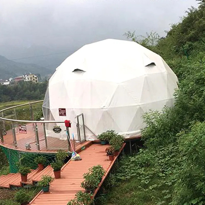 Neue Ankünfte 4 bis 6 Personen 850 g PVC Stoff Hotelzelt Luxus Garten Igloo Dome