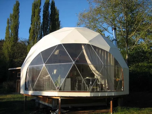 Luxus-Igloo-Glamping-Resort Geodäsische Kuppelzelt