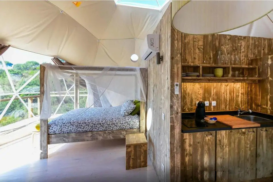 Windsurfen im Freien Eco-Living Hexa 20M groß Portable Geo Domes Haus Zelt