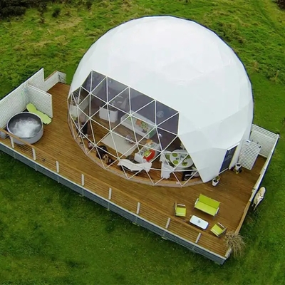 Einzelheizung Luxus Camping klarer Kuppel Igloo Party Veranstaltungen Zelthersteller
