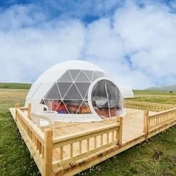 Einzelheizung Luxus Camping klarer Kuppel Igloo Party Veranstaltungen Zelthersteller