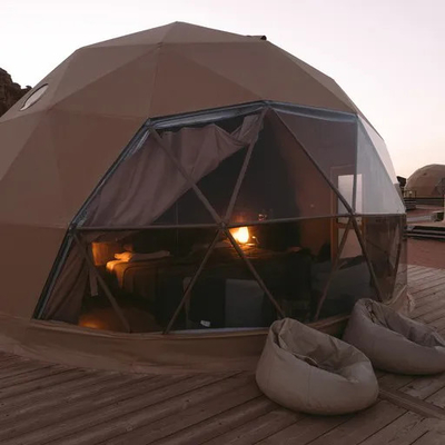 Camping Wanderungen im Freien Öko-Glamping Küchen Kuppel Igloo Haus Zelte