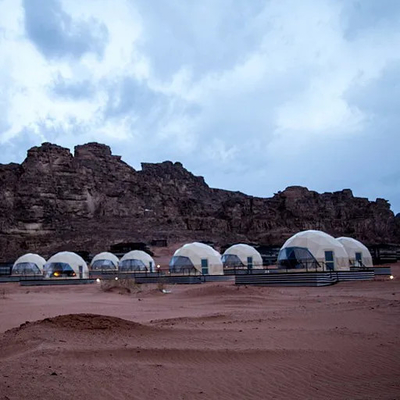 Camping Wanderungen im Freien Öko-Glamping Küchen Kuppel Igloo Haus Zelte