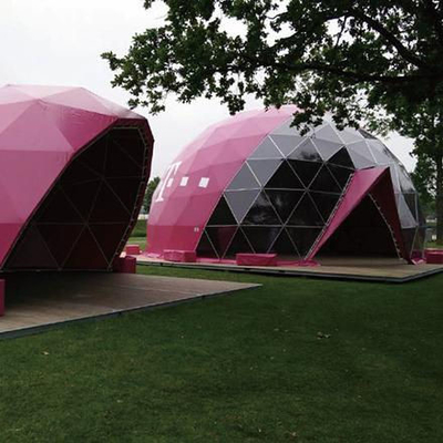 OEM ODM chinesischer Hersteller Privatanpassung PVC Glamping Dome Zelt im Freien