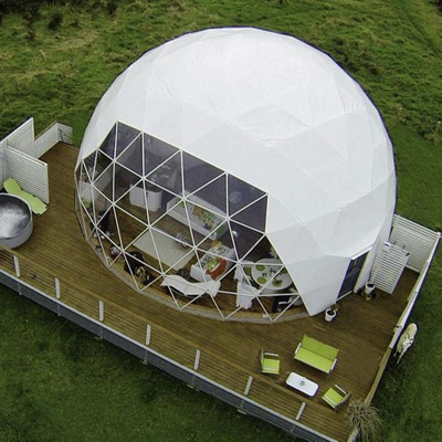 OEM ODM chinesischer Hersteller Privatanpassung PVC Glamping Dome Zelt im Freien