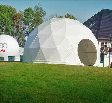 Igloo Glamping Geodäsische Kuppelzelt Winter PVC Stoff 2-10 Menschen Leben