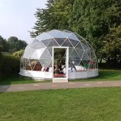 Glamping aufblasbare Kuppel Zelt Resort Erde OEM Hotel Zelt Haus