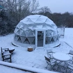 Glamping aufblasbare Kuppel Zelt Resort Erde OEM Hotel Zelt Haus