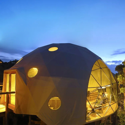 Größe 10m aufblasbare Kuppelzelt Blow Up Igloo Zelt Glamping Luxus Design