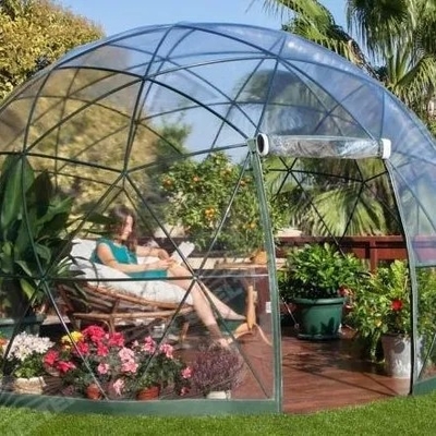 Größe 10m aufblasbare Kuppelzelt Blow Up Igloo Zelt Glamping Luxus Design