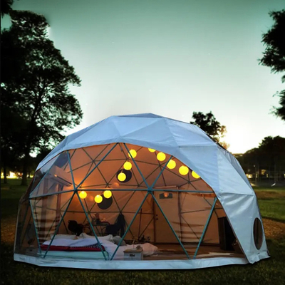 Größe 10m aufblasbare Kuppelzelt Blow Up Igloo Zelt Glamping Luxus Design
