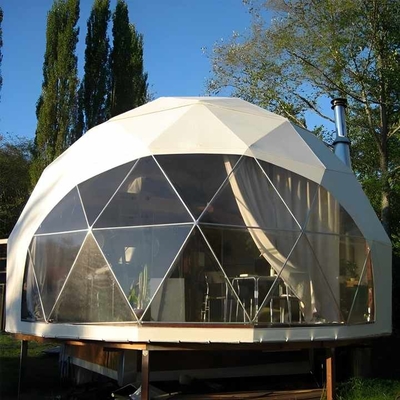 Wasserdichtes aufblasbares Kuppelzelt Haus kundenspezifisch 6m geodätisches Kuppelzelt
