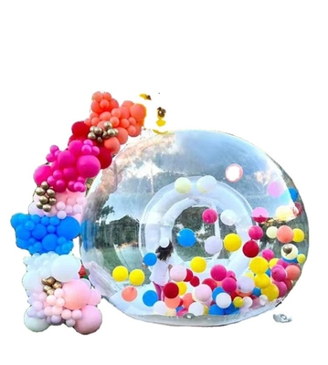 Camping aufblasbares Bubble House im Freien durchsichtige Kuppel klar