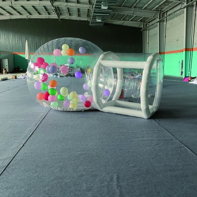 PVC-Clear Außen aufblasbares Bubble-Zelt Ballons Kuppel-Veranstaltung Glamping