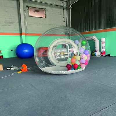 PVC-Clear Außen aufblasbares Bubble-Zelt Ballons Kuppel-Veranstaltung Glamping