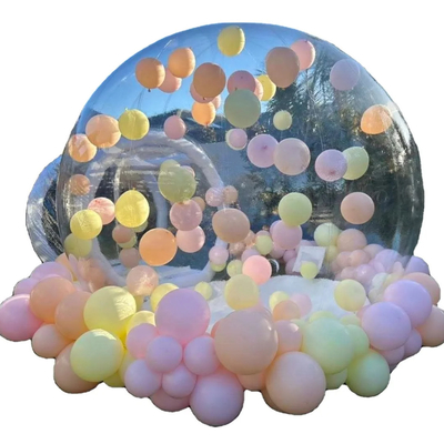 Durchsichtige Kinderballons aufblasbares Blasenhaus für die Party Spaßhaus klar