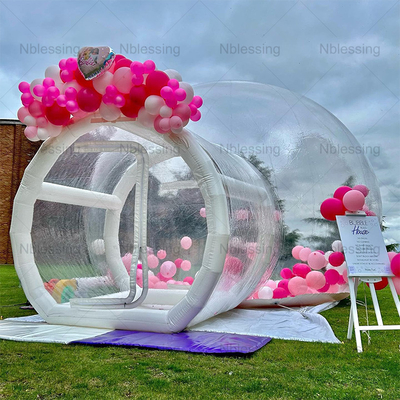 Durchsichtige Kinderballons aufblasbares Blasenhaus für die Party Spaßhaus klar