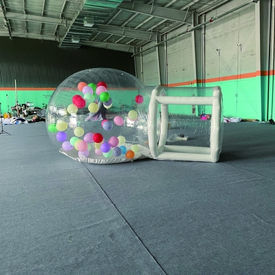 Vermietung Klares Bubble Dome Zelt Außenparty Aufblasbare transparente Iglu-Zelt